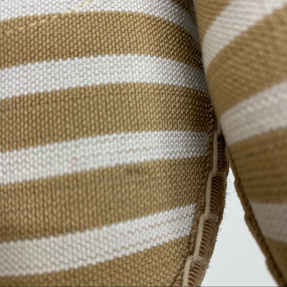 Vionic Valeri Striped Espadrille Flats Tan & White - Picture 12 of 15